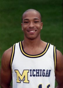 Demetrius Calip UM Men's Basketball, 1989